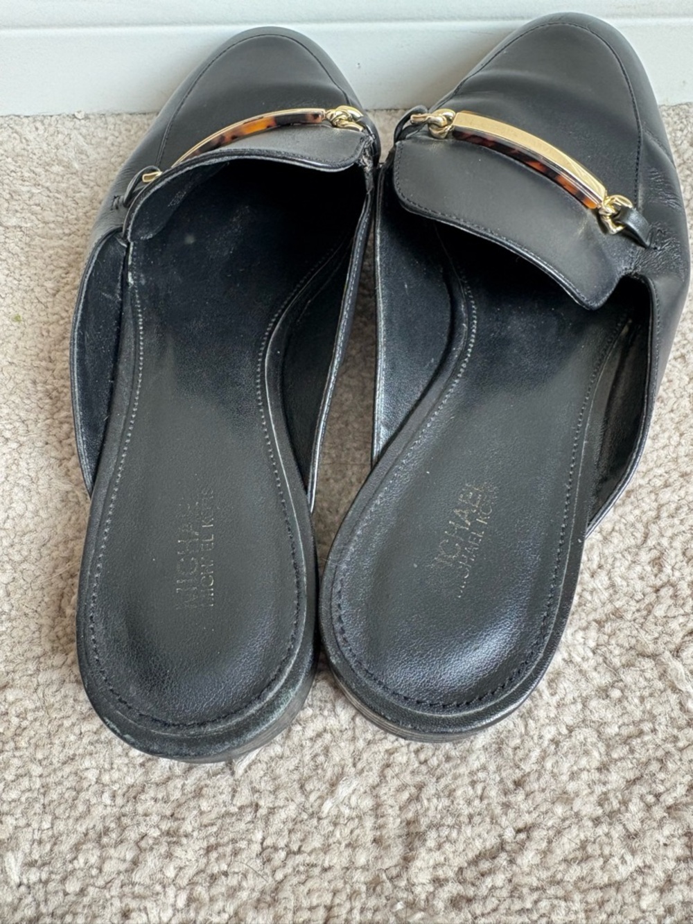 Womens 9.5 Michael Kors Open Back Slip on Loafers - Picture 3 of 6